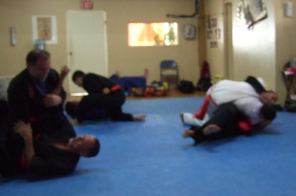 Demonstrating Grappling Techniques